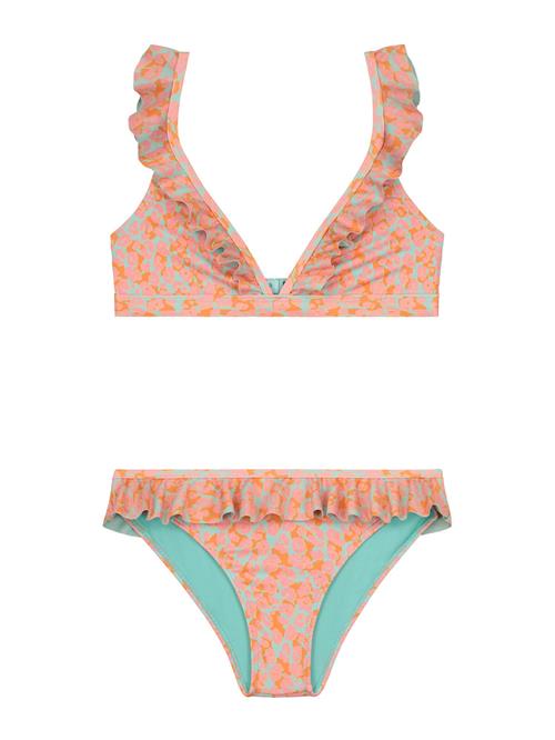 Shiwi Bikini 'BELLA'  blå / pastelblå / mørkeorange / pink