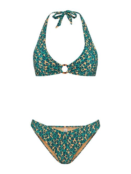 Se Shiwi Bikini 'CARO'  beige / blå / jade ved About You