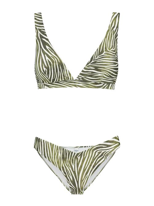 Shiwi Bikini 'AMY'  oliven / hvid