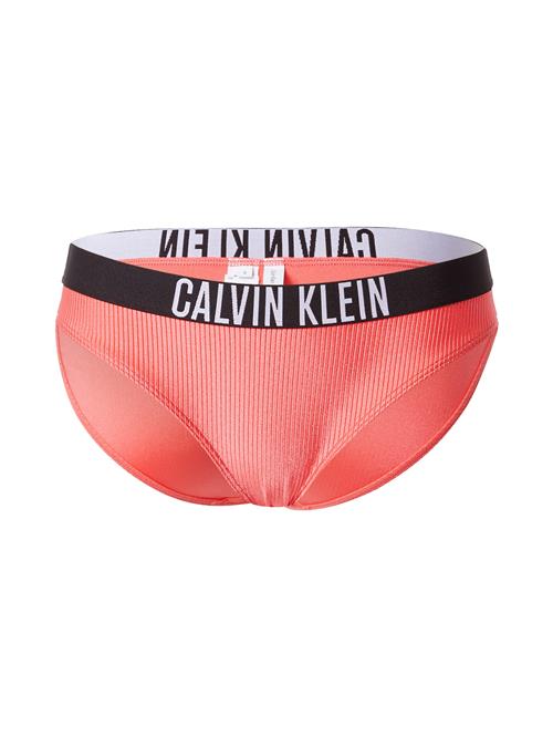 Calvin Klein Swimwear Bikinitrusse 'Intense Power'  koral / sort / hvid