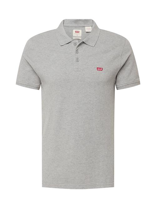 LEVI'S ® Bluser & t-shirts 'Housemark Polo'  grå-meleret / rød / hvid