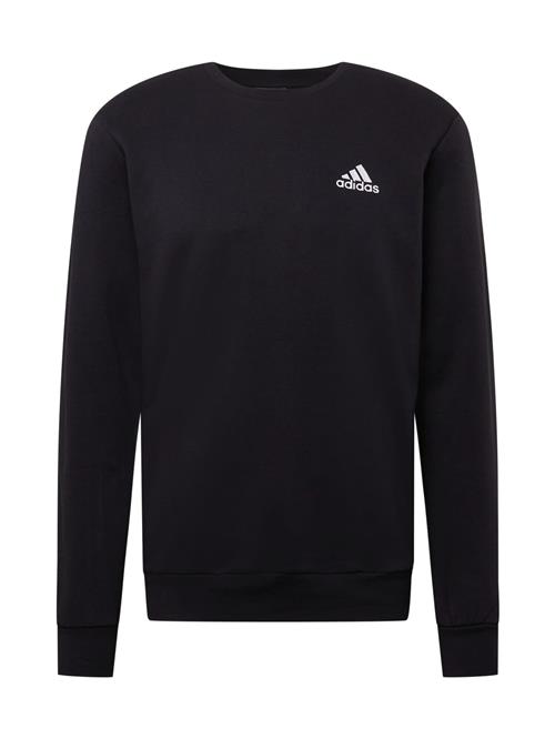 ADIDAS SPORTSWEAR Sportsweatshirt 'Essentials'  sort / hvid