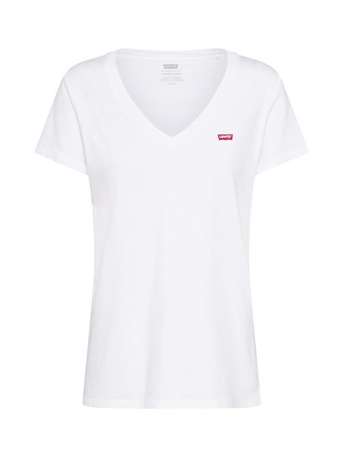 LEVI'S ® Shirts 'Perfect Vneck'  rød / hvid