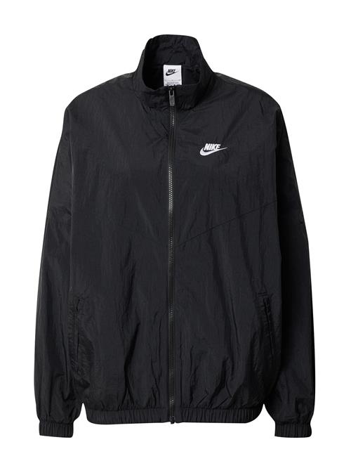 Nike Sportswear Overgangsjakke  sort / hvid