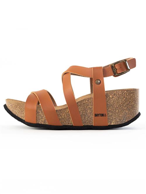 Se Bayton Sandaler 'Dora'  camel ved About You