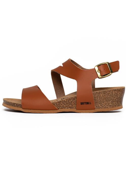 Bayton Sandaler med rem 'Reus'  camel / guld