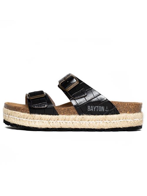 Se Bayton Pantoletter 'Alcee'  beige / sort ved About You
