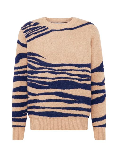 Guido Maria Kretschmer Men Pullover 'Henry'  sand / navy