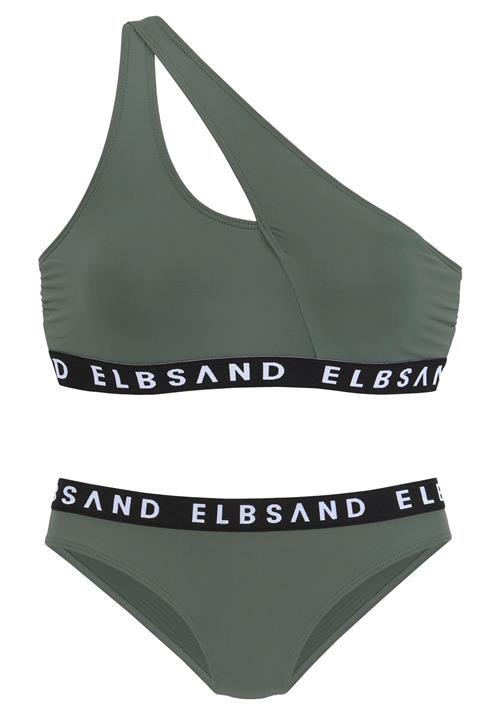 Elbsand Bikini  oliven / sort / hvid