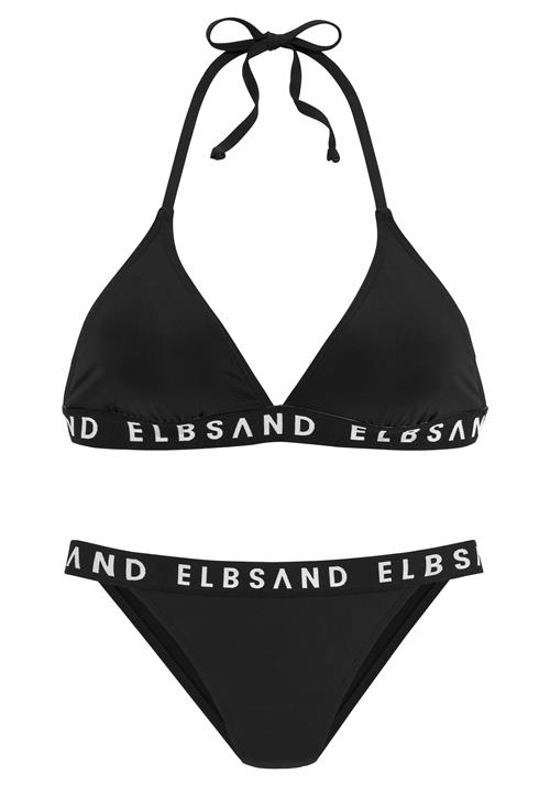 Se Elbsand Bikini  sort / hvid ved About You