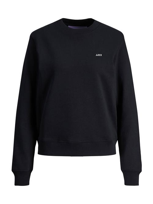 Se JJXX Sweatshirt 'Abbie'  sort / hvid ved About You