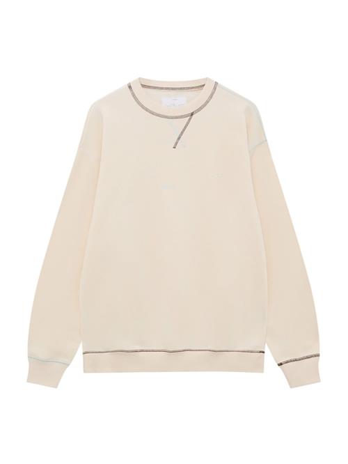 Pull&Bear Sweatshirt  sand / brun / lysegrå