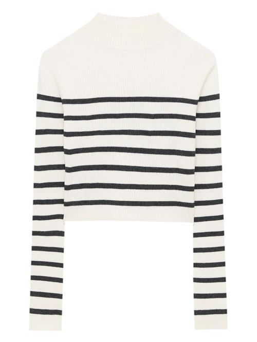 Se Pull&Bear Pullover  sort / uldhvid ved About You