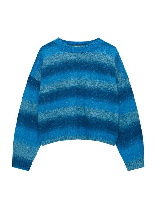 Se Pull&Bear Pullover  turkis / azur / petroleum ved About You