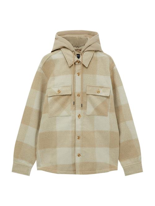 Pull&Bear Overgangsjakke  beige / lysebrun