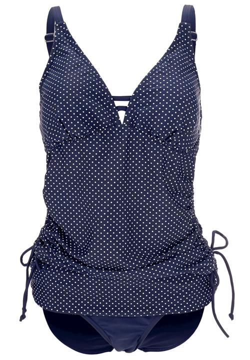 petit amour Tankini 'AVA'  navy / hvid