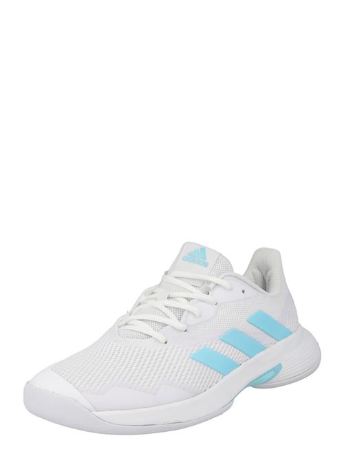 Se ADIDAS SPORTSWEAR Sneaker low 'Courtjam Control '  turkis / hvid ved About You