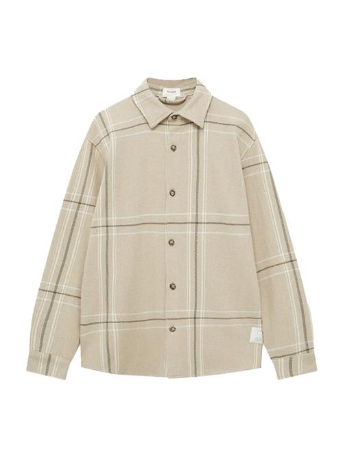 Pull&Bear Skjorte  mørkebeige