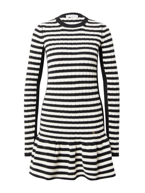 Sonia Rykiel Strikkjole  sort / hvid