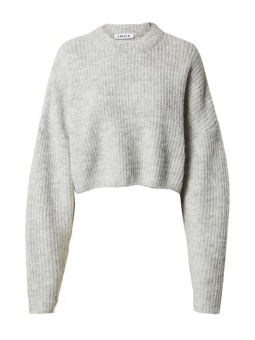 Se EDITED Pullover 'Yella'  grå-meleret ved About You