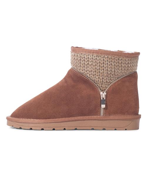 Gooce Snowboots 'Tory'  beige-meleret / brun / sort / hvid