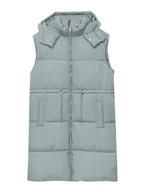 Pull&Bear Vest  pastelgrøn