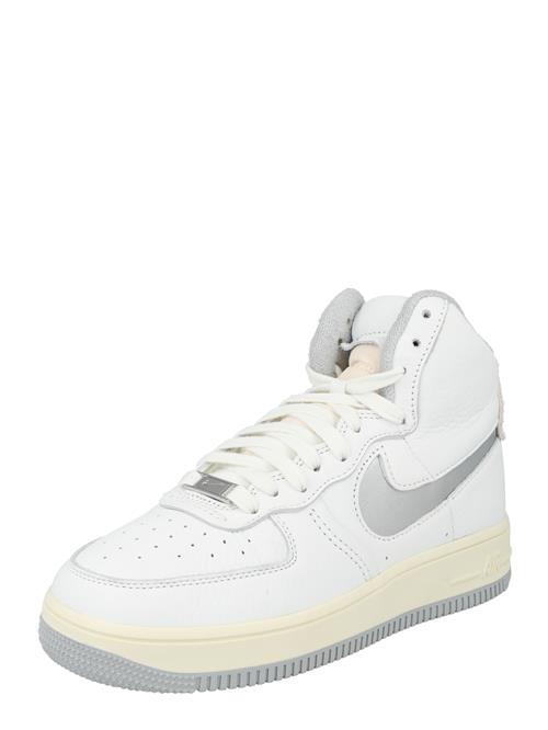 Nike Sportswear Sneaker high 'AF1 SCULPT'  sølvgrå / hvid