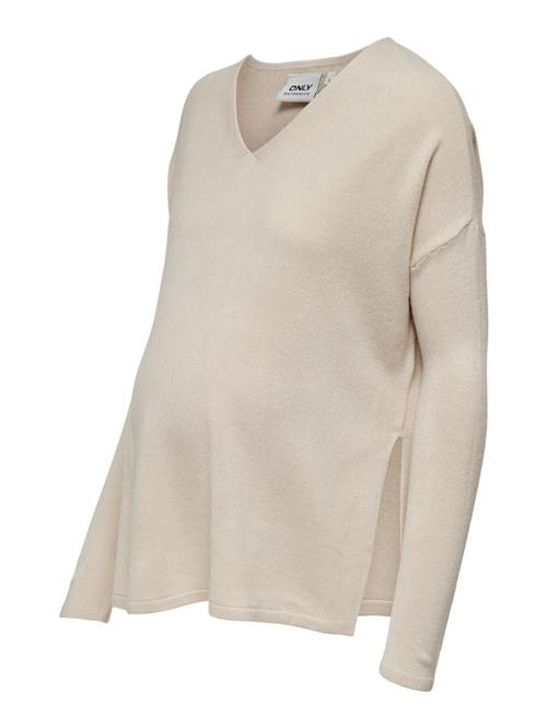 Se Only Maternity Pullover 'OLMAMALIA'  beige ved About You