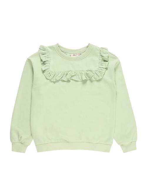 Se KIDS ONLY Sweatshirt 'OFELIA'  pastelgrøn ved About You