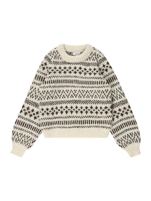 Vero Moda Girl Pullover 'KAIRA'  beige / sort