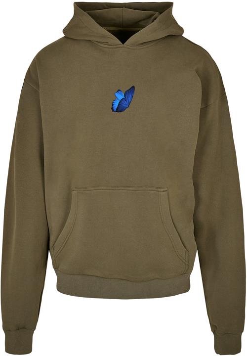 MT Upscale Sweatshirt 'Le Papillon'  beige / safir / oliven / sort