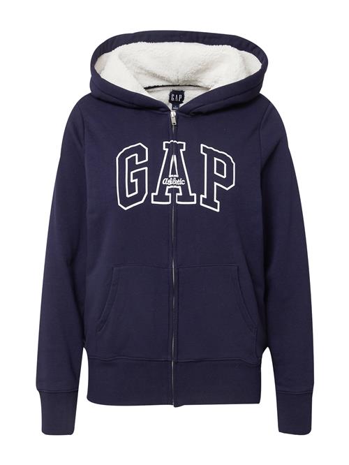 Se GAP Sweatjakke  navy / hvid ved About You