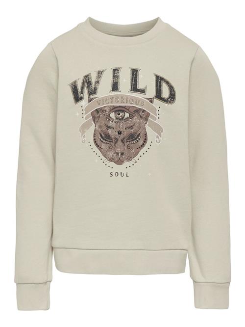 Se KIDS ONLY Sweatshirt  beige / brun ved About You