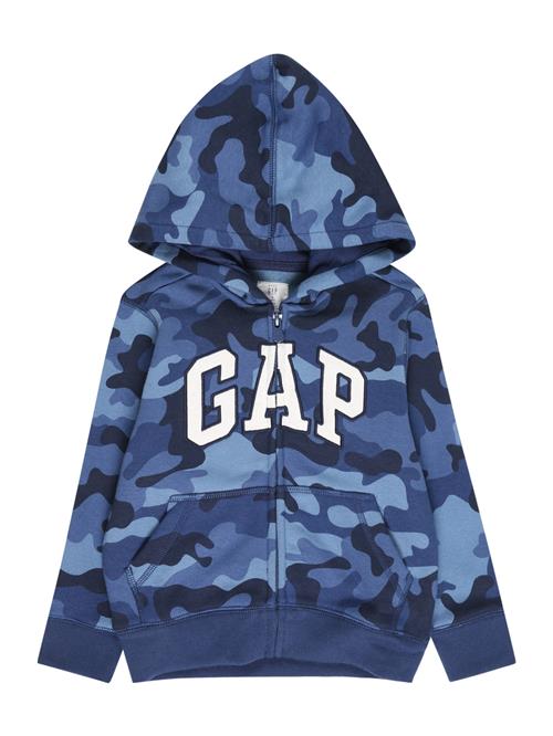 GAP Sweatjakke  navy / lyseblå / mørkeblå / hvid