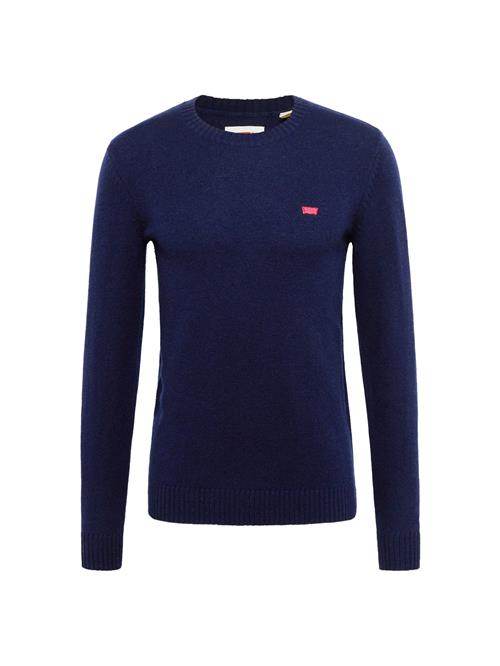 Se LEVI'S ® Pullover 'Original Housemark Sweater'  mørkeblå / pink ved About You