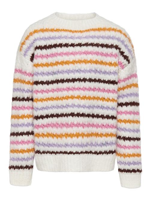 KIDS ONLY Pullover 'Haley'  lilla / orange / pink / hvid