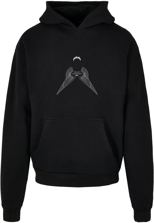 MJ Gonzales Sweatshirt 'Higher Than Heaven'  sort / hvid