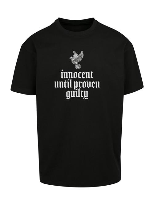 MT Upscale Bluser & t-shirts 'Justice'  grå / sort / hvid