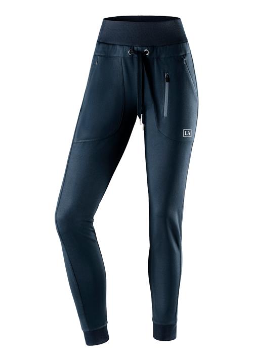 LASCANA ACTIVE Sportsbukser  navy / hvid