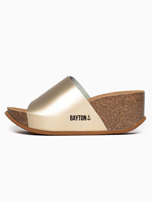 Bayton Pantoletter 'Fuerte'  guld