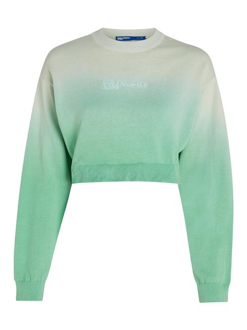 KARL LAGERFELD JEANS Pullover  turkis / mint / lysviolet