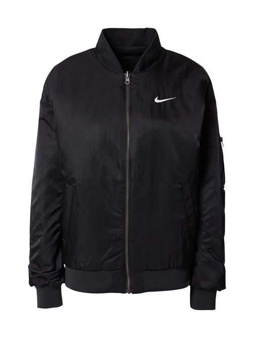 Nike Sportswear Overgangsjakke  sort / hvid