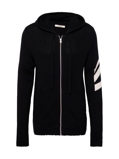 Se Zadig & Voltaire Cardigan  sort / hvid ved About You