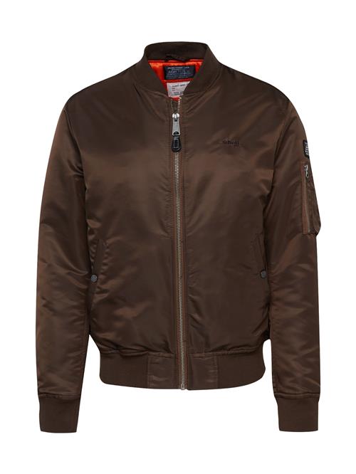 Schott NYC Overgangsjakke 'Airforce'  brun