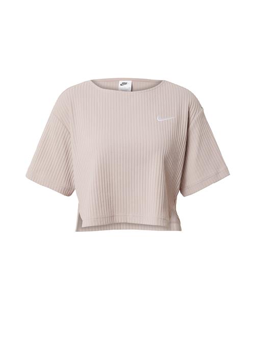 Nike Sportswear Shirts  taupe / hvid