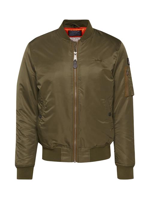 Schott NYC Overgangsjakke 'Airforce'  oliven