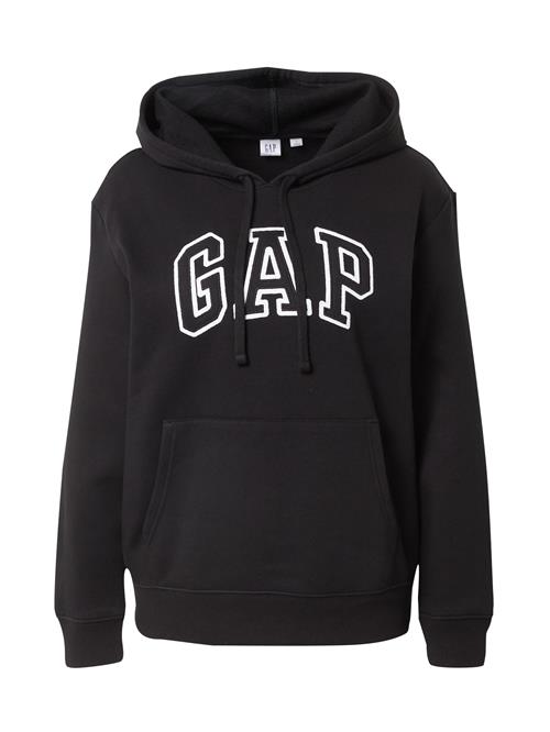 GAP Sweatshirt 'HERITAGE'  sort / hvid