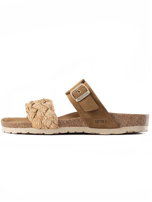 Bayton Pantoletter 'Carina'  camel / brun