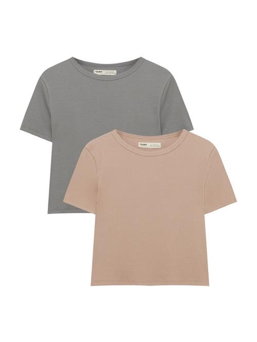 Se Pull&Bear Shirts  chamois / basalgrå ved About You