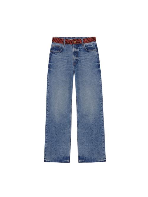 Scalpers Jeans  blå / indigo / blue denim / brun